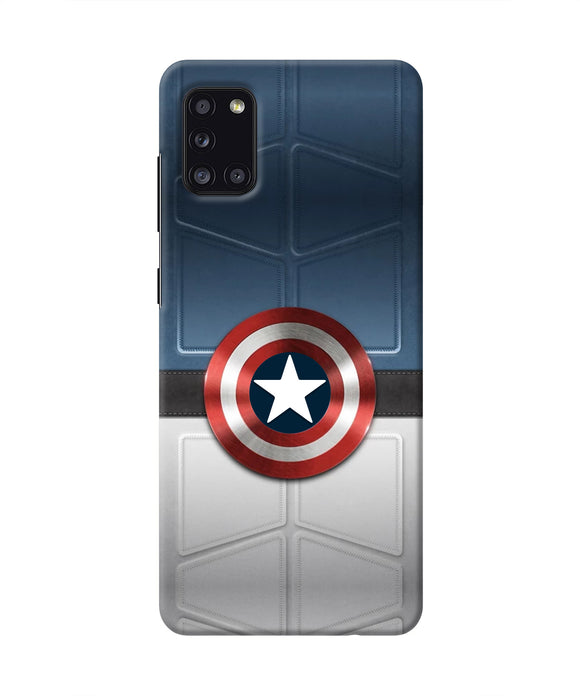 Captain America Suit Samsung A31 Real 4D Back Cover