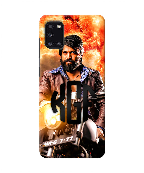 Rocky Bhai on Bike Samsung A31 Real 4D Back Cover