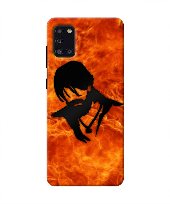 Rocky Bhai Face Samsung A31 Real 4D Back Cover