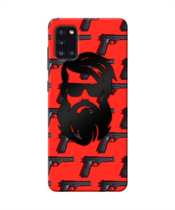 Rocky Bhai Beard Look Samsung A31 Real 4D Back Cover