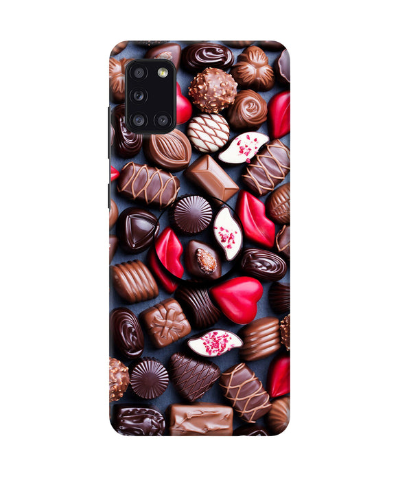 Chocolates Samsung A31 Pop Case
