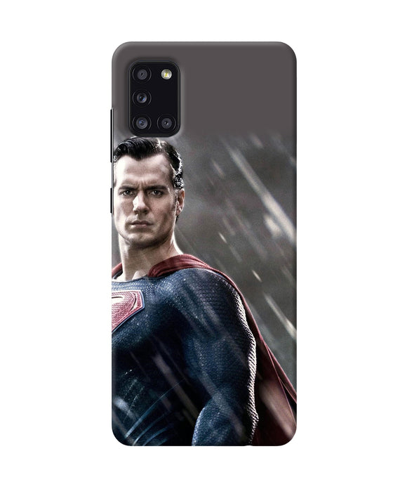 Superman Man Of Steel Samsung A31 Back Cover