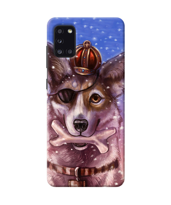 Pirate Wolf Samsung A31 Back Cover