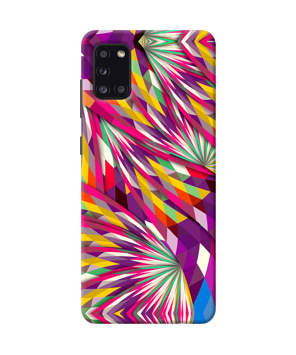 Abstract Colorful Print Samsung A31 Back Cover