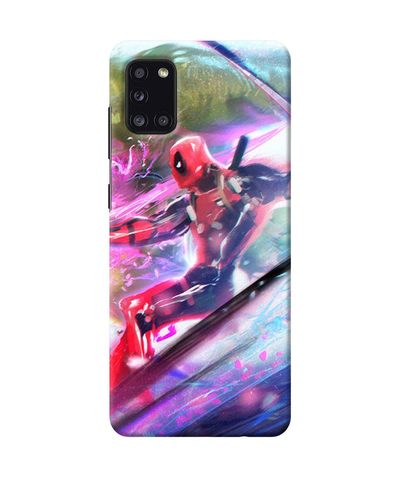 Deadpool Super Hero Samsung A31 Back Cover