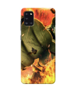 Hulk Smash Samsung A31 Back Cover