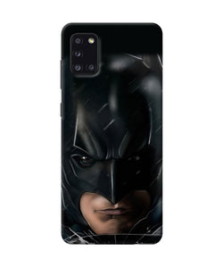 Batman Black Mask Samsung A31 Back Cover