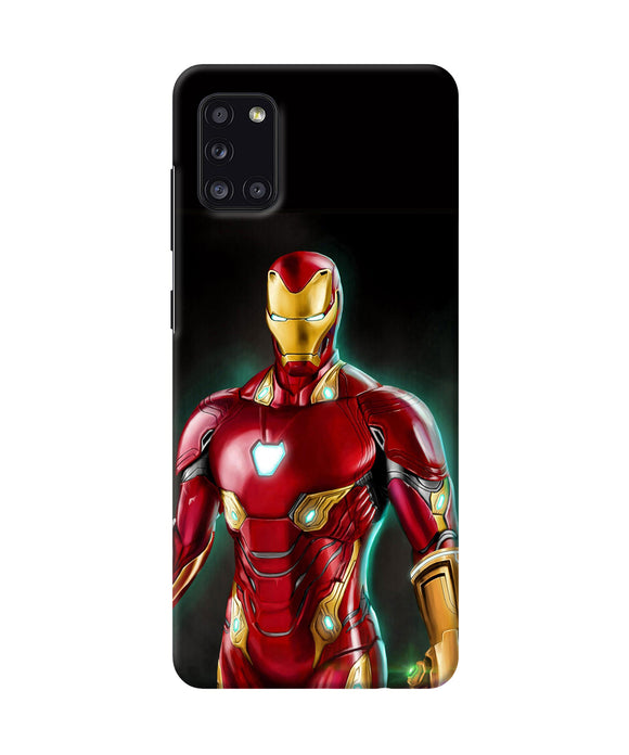 Ironman Suit Samsung A31 Back Cover