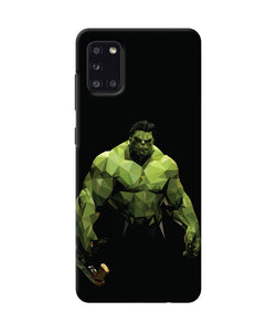 Abstract Hulk Buster Samsung A31 Back Cover