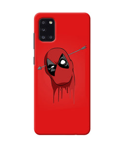 Funny Deadpool Samsung A31 Back Cover