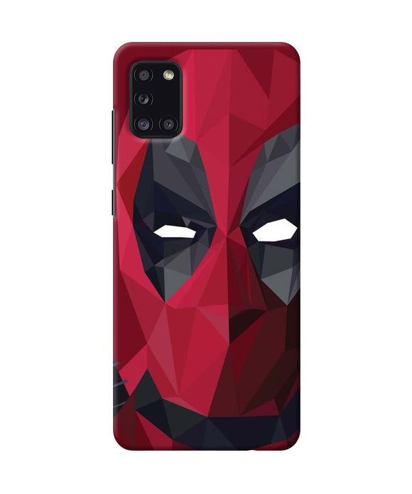 Abstract Deadpool Mask Samsung A31 Back Cover