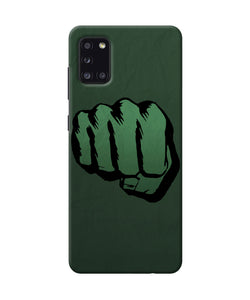 Hulk Smash Logo Samsung A31 Back Cover