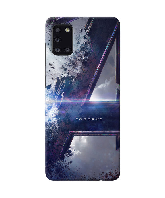 Avengers End Game Poster Samsung A31 Back Cover