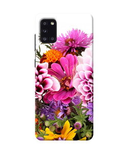 Natural Flowers Samsung A31 Back Cover