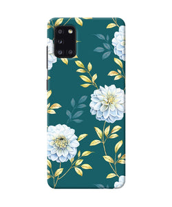 Flower Canvas Samsung A31 Back Cover