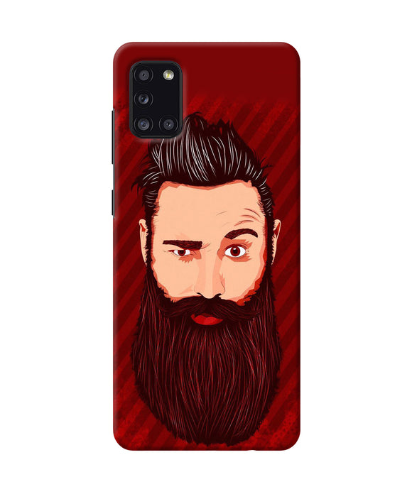 Beardo Character Samsung A31 Back Cover