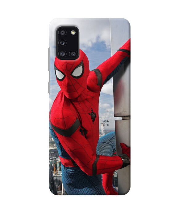 Spiderman On The Wall Samsung A31 Back Cover