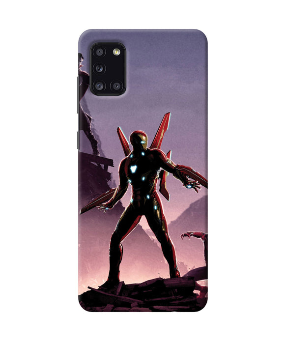 Ironman On Planet Samsung A31 Back Cover