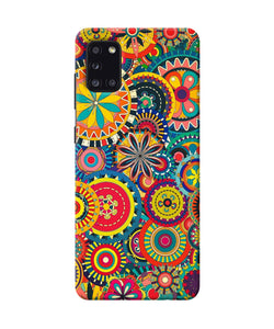 Colorful Circle Pattern Samsung A31 Back Cover