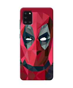 Abstract Deadpool Full Mask Samsung A31 Back Cover