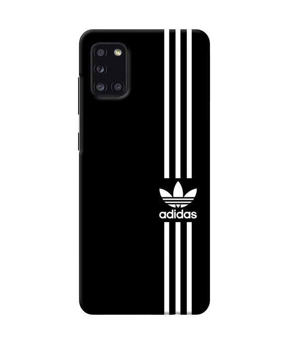 Adidas Strips Logo Samsung A31 Back Cover