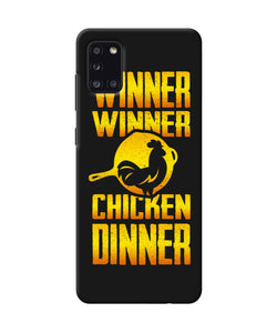 Pubg Chicken Dinner Samsung A31 Back Cover