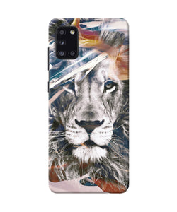 Lion Poster Samsung A31 Back Cover