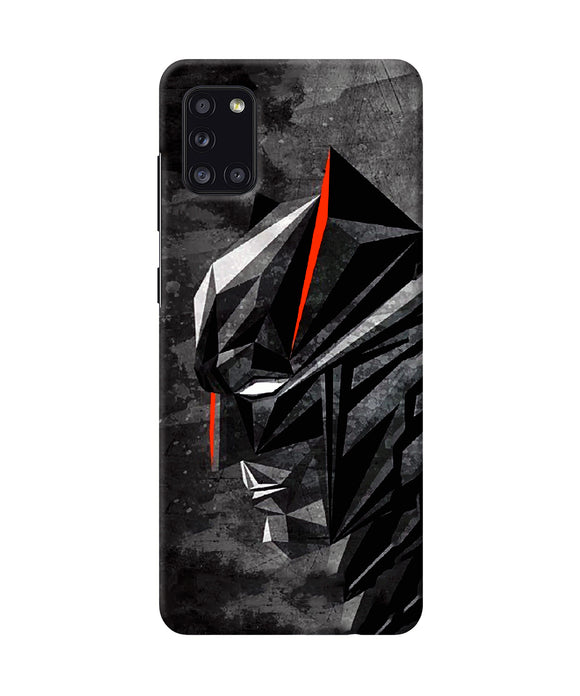 Batman Black Side Face Samsung A31 Back Cover