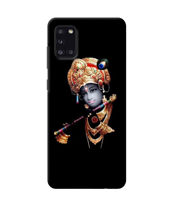 Lord Krishna With Fluet Samsung A31 Back Cover
