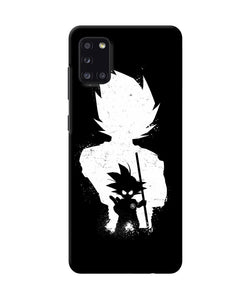 Goku Night Little Character Samsung A31 Back Cover