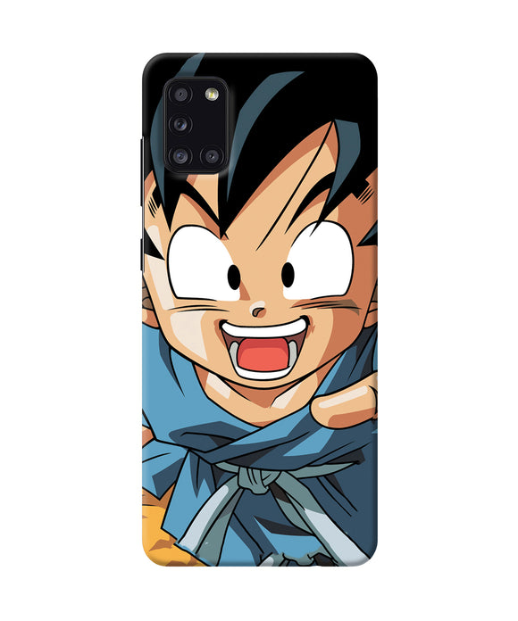 Goku Z Character Samsung A31 Back Cover