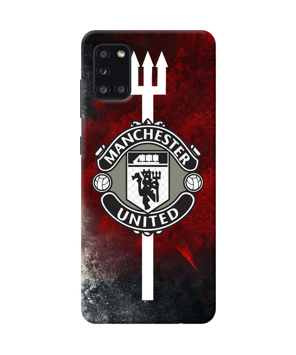 Manchester United Samsung A31 Back Cover