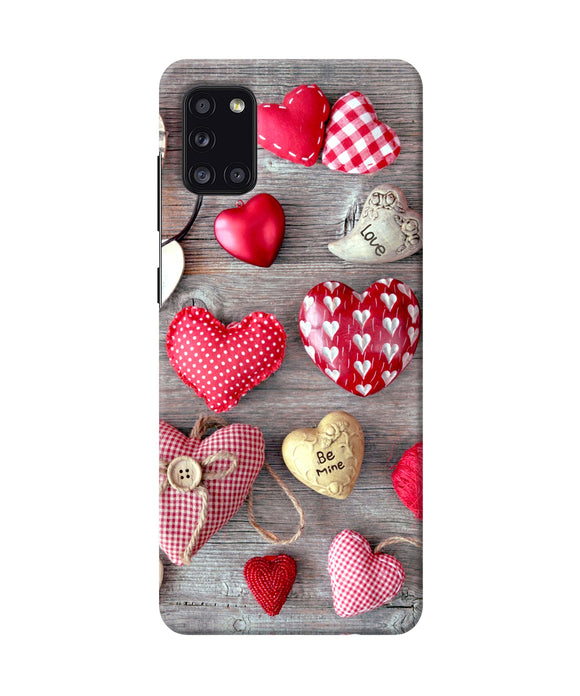 Heart Gifts Samsung A31 Back Cover
