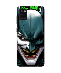 Batman Joker Smile Samsung A31 Back Cover