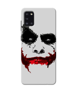 Joker Dark Knight Red Smile Samsung A31 Back Cover