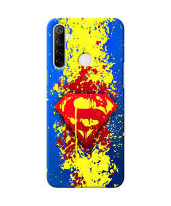 Superman Logo Realme Narzo 10 Back Cover