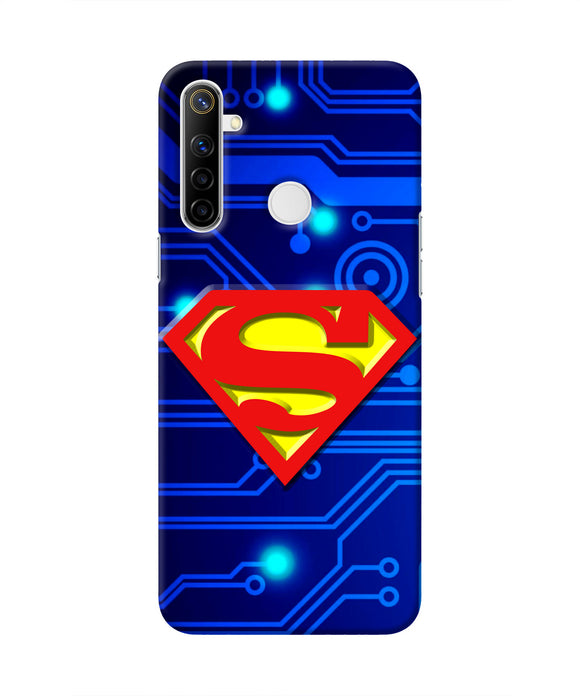 Superman Abstract Realme Narzo 10 Real 4D Back Cover