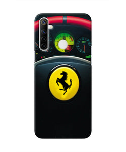 Ferrari Steeriing Wheel Realme Narzo 10 Real 4D Back Cover