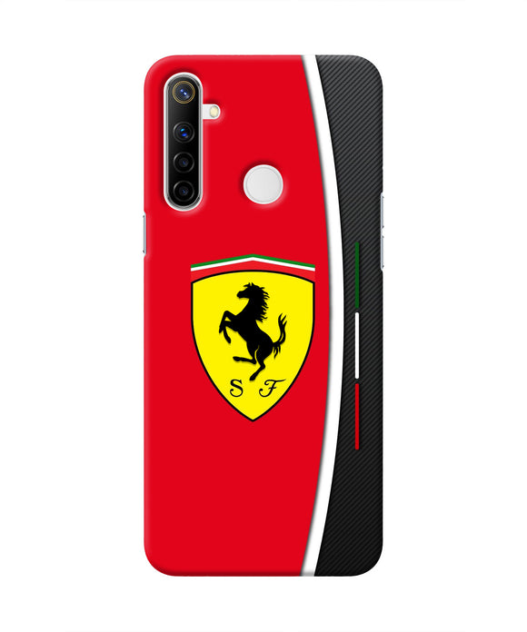Ferrari Abstract Red Realme Narzo 10 Real 4D Back Cover