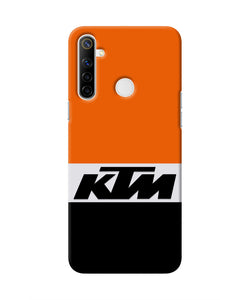 KTM Colorblock Realme Narzo 10 Real 4D Back Cover