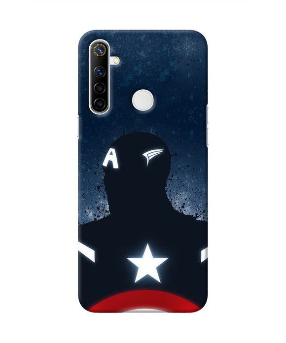 Captain america Shield Realme Narzo 10 Real 4D Back Cover
