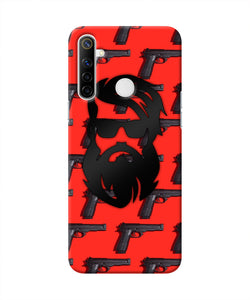 Rocky Bhai Beard Look Realme Narzo 10 Real 4D Back Cover