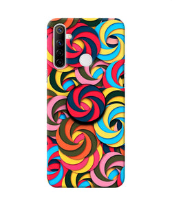 Spiral Pattern Realme Narzo 10 Pop Case