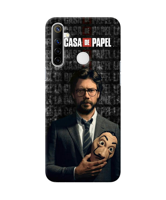Money Heist Professor with Mask Realme Narzo 10 Back Cover
