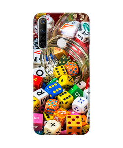 Colorful Dice Realme Narzo 10 Back Cover