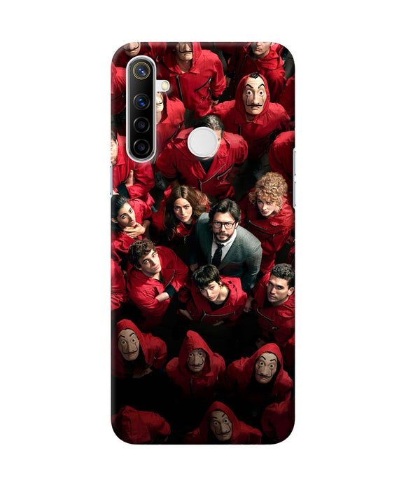 Money Heist Professor with Hostages Realme Narzo 10 Back Cover