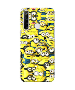 Minions Mini Crowd Realme Narzo 10 Back Cover