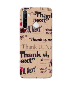 Thank You Next Realme Narzo 10 Back Cover