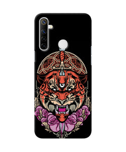 Abstract Tiger Realme Narzo 10 Back Cover