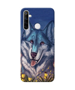 Cute Wolf Realme Narzo 10 Back Cover